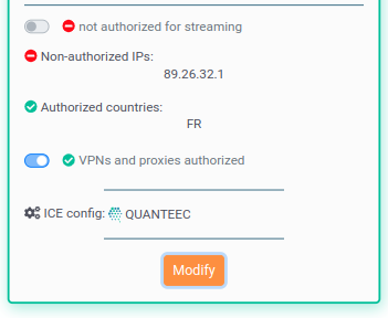 Video authorizations